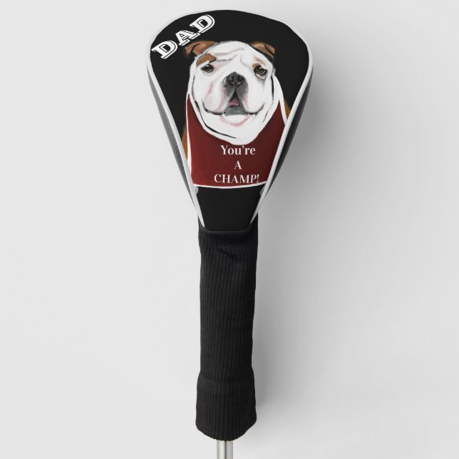 FUNDA PARA PALO DE GOLF BULLDOG      (Anverso)