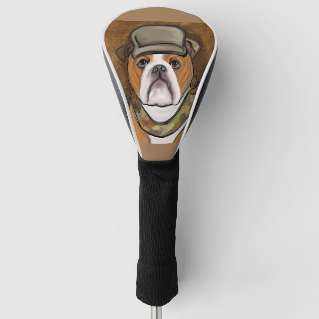 Funda Para Palo De Golf Bulldog (Anverso)