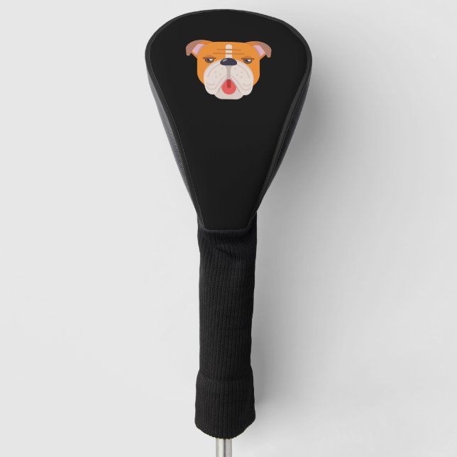 Funda Para Palo De Golf Bulldog (Anverso)