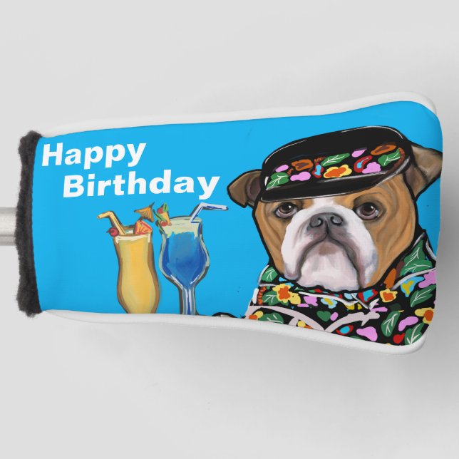 Funda Para Palo De Golf Bulldog (Anverso)