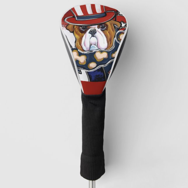 Funda Para Palo De Golf Bulldog (Anverso)