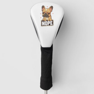 Funda Para Palo De Golf Bulldog francés Nope