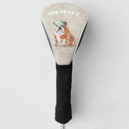 Funda Para Palo De Golf Bulldog Lover Cream Personal