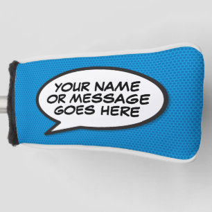Funda Para Palo De Golf Burbuja de Mensaje Personalizado Diversión