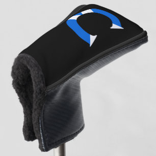 Funda Para Palo De Golf C Monograma sobrepuesto sobre el pcnt de la bander