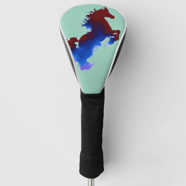 Funda Para Palo De Golf Caballo de Fuego (Anverso)