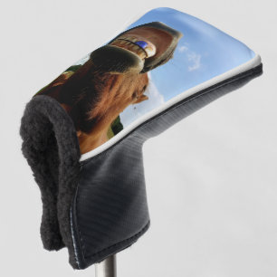 Funda Para Palo De Golf Caballo habilitado para diente azul