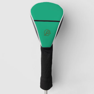 Funda Para Palo De Golf Cabecera moderna del Green Golf Club con monograma