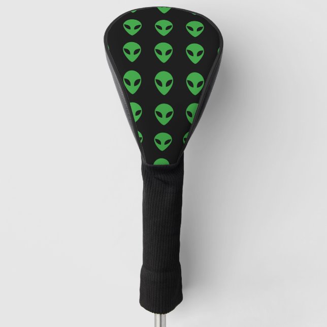 Funda Para Palo De Golf Cabeza Alien (Anverso)