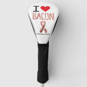 Funda Para Palo De Golf cabeza de golf de bacon