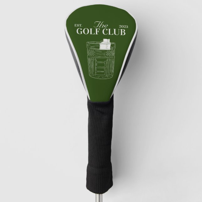 Funda Para Palo De Golf Cabeza de Golf Soltero (Anverso)