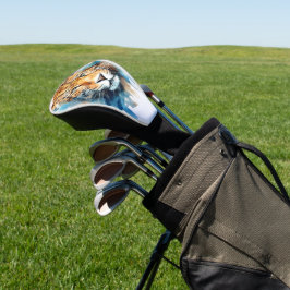 Funda Para Palo De Golf Cabeza leopardo
