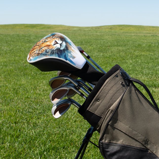 Funda Para Palo De Golf Cabeza leopardo (In Situ)