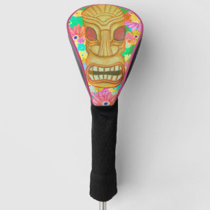 Funda Para Palo De Golf Cabeza Tiki de Verano Aloha