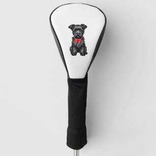 Funda Para Palo De Golf Cachorro Schnauzer miniatura