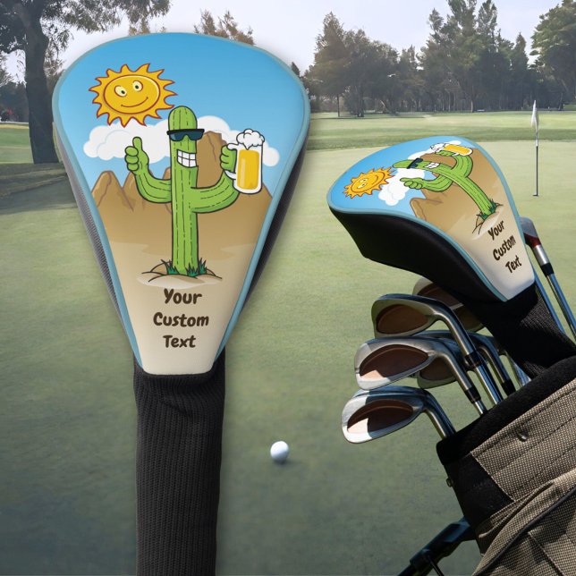 Funda Para Palo De Golf Cactus con cerveza (Subido por el creador)