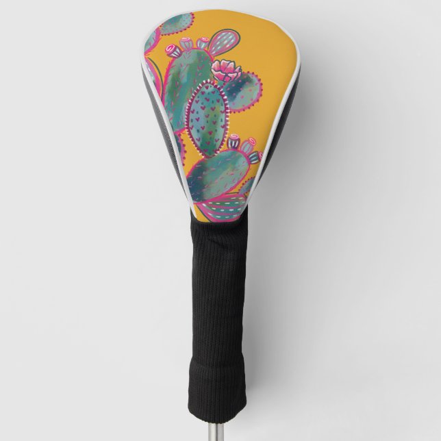 Funda Para Palo De Golf Cactus Funky (Anverso)