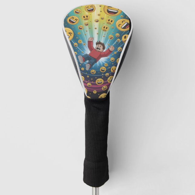 Funda Para Palo De Golf Caer en burbuja  (Anverso)