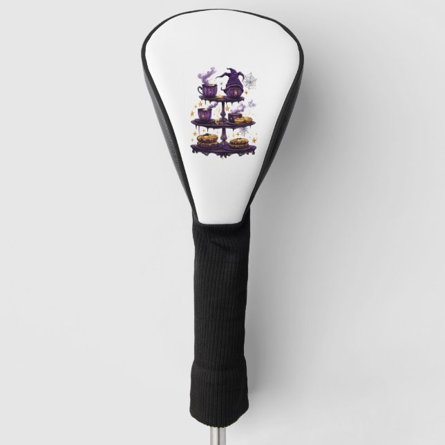 Funda Para Palo De Golf Café de la Poción de la Bruja (Anverso)