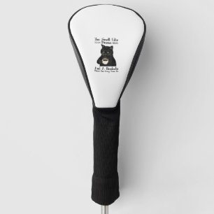 Funda Para Palo De Golf Café Gato Negro Que Hueles Como Drama Y Una Cabeza