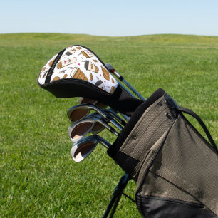 Funda Para Palo De Golf Cafés, Frijoles para café, amante del café, nombre