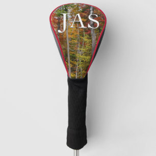 Funda Para Palo De Golf Caída en la colorida fotografía de otoño en el bos