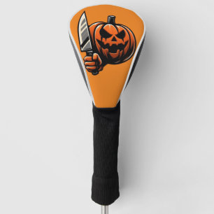 Funda Para Palo De Golf Calabaza asesina - Halloween Horror Jack-o-Lantern