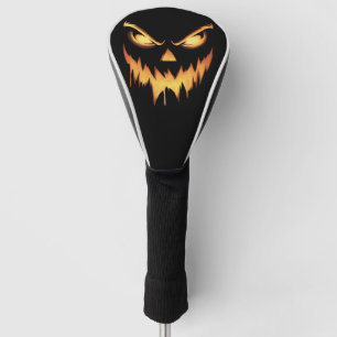 Funda Para Palo De Golf Calabaza Espeluznante Cara de Jack O Linterna Hall