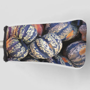 Funda Para Palo De Golf Calabazas Rayadas Rústicas