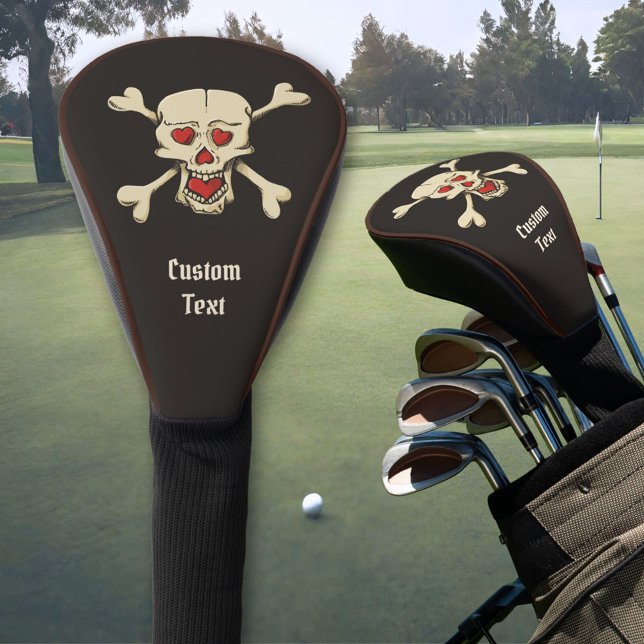 Funda Para Palo De Golf Calavera con corazón (Subido por el creador)