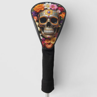 Funda Para Palo De Golf Calavera de Azúcar Ornata