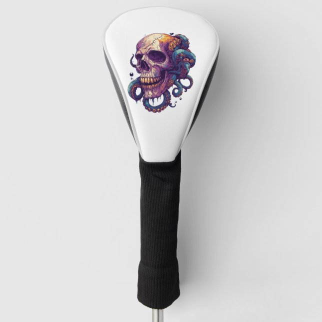 Funda Para Palo De Golf Calavera de las profundidades (Anverso)