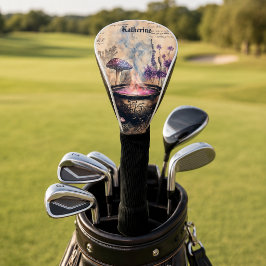 Funda Para Palo De Golf Caldero Mágico de Hierbas Nombre Botánico