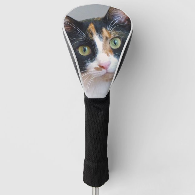 Funda Para Palo De Golf Calico Cat (Anverso)