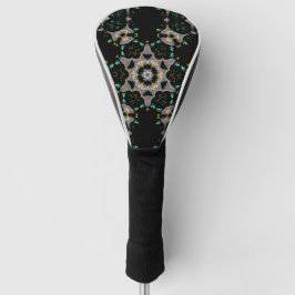Funda Para Palo De Golf Calidoscopio Nocturno de Terciopelo 