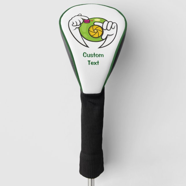Funda Para Palo De Golf Cámara personalizado (Anverso)