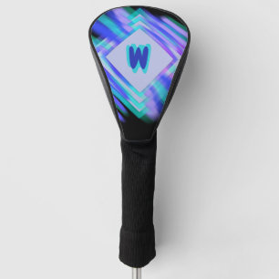 Funda Para Palo De Golf Cambiar los diamantes iniciales y suaves de agua a