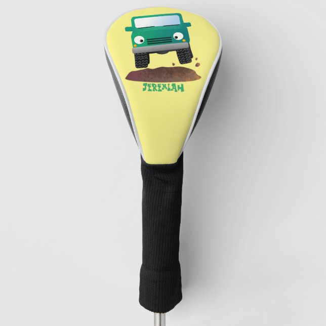 Funda Para Palo De Golf Camión de personalizado de vehículos 4X4 fuera de  (Anverso)