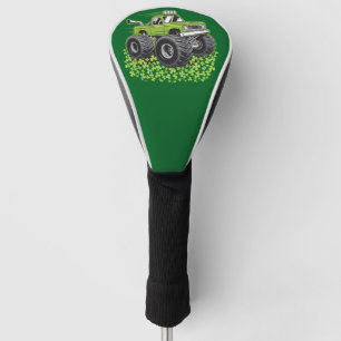 Funda Para Palo De Golf Camión Monstruo Afortunado de San Patricio para Ni