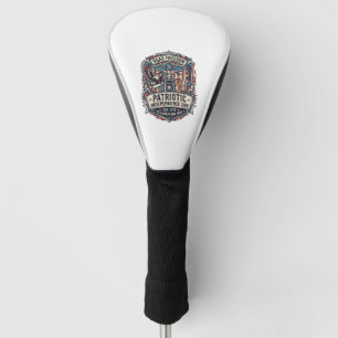 Funda Para Palo De Golf Camisa Patriota Motera Patriota Carretera Libertad
