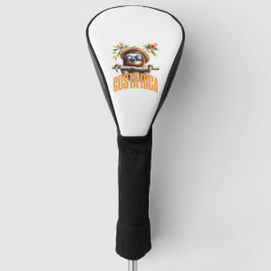 Funda Para Palo De Golf Camiseta clásica de perezoso genial de Costa Rica