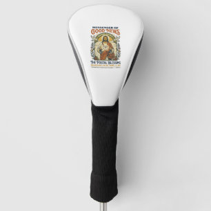 Funda Para Palo De Golf Camiseta de entrega de trabajador postal de Jesús