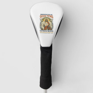 Funda Para Palo De Golf Camiseta de entrega de trabajador postal de Jesús