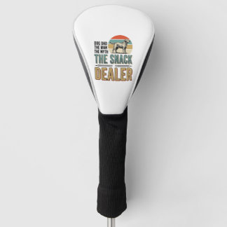 Funda Para Palo De Golf Camiseta del comerciante de snacks para papá perro