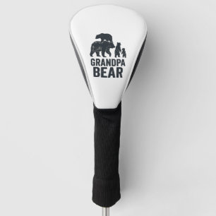 Funda Para Palo De Golf Camiseta del oso de la familia del abuelo Oso Grab
