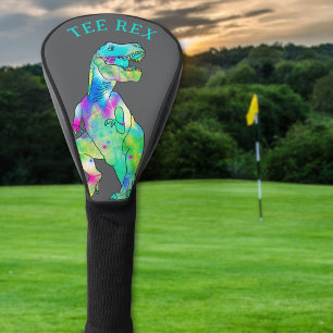 Funda Para Palo De Golf Camiseta Divertida Tee Rex Dinosaurio Chiste