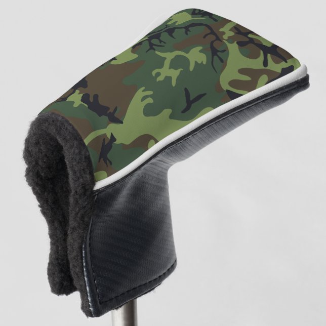 Funda Para Palo De Golf Camo militar de la Selva Verde (Anverso 3/4)