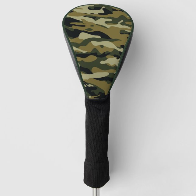 Funda Para Palo De Golf Camo verde (Anverso)
