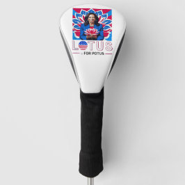 Funda Para Palo De Golf Campaña "Lotus Kamala Harris President"