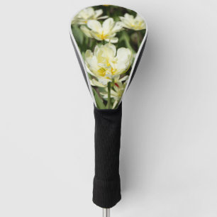 Funda Para Palo De Golf Campo de tulipanes blancos Foto